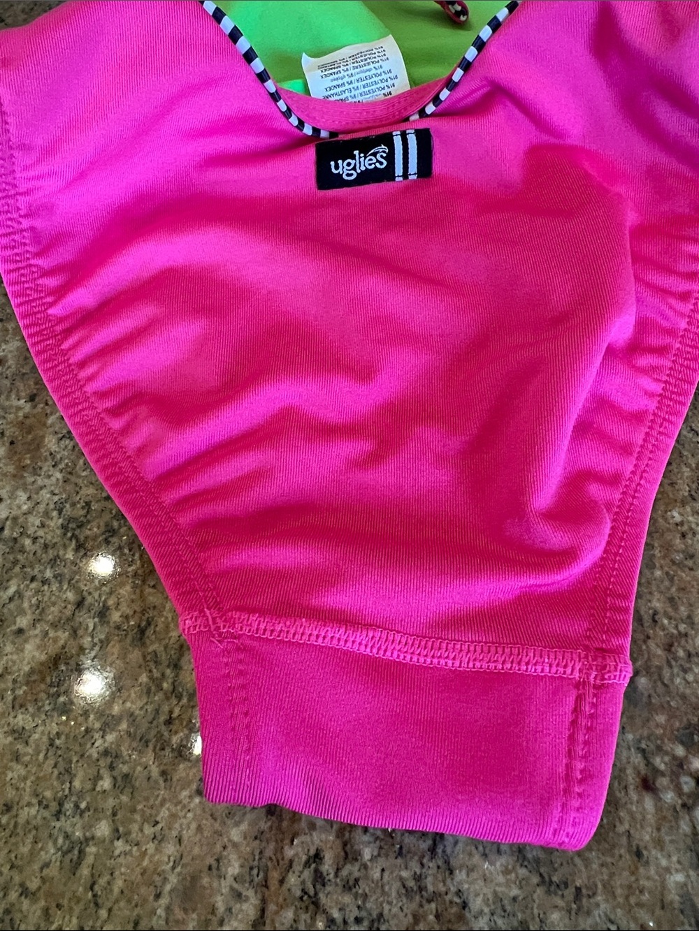 Dolfin Uglies Diver Back Tie Back One-Piece Swimsuit - Picture 5 of 5